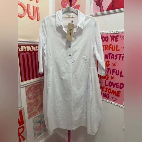 NWT ALEMBIKA URBAN CORCOVADO WONDERFUL DRESS, WHITE - Picture 7 of 14